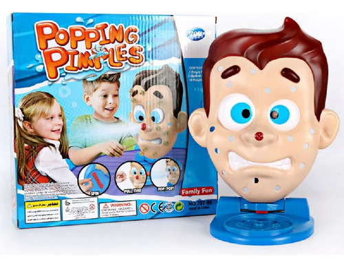 / Mt Um Brinquedo De Pegadinha Espreme Acne E Borrifa Água