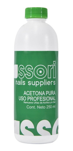 Acetona Pura Ssori 250ml