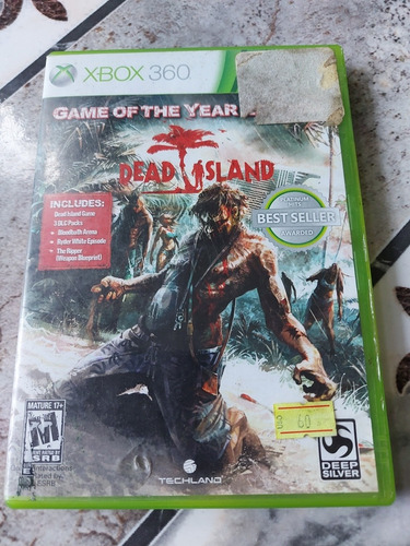 Dead Island Juegazo Original Físico Para Xbox 360