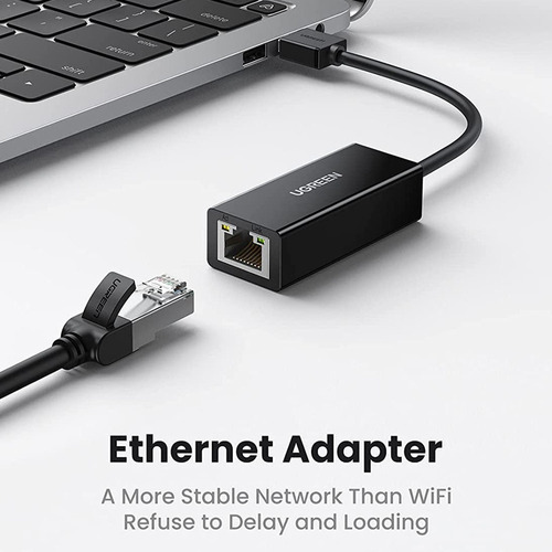 Adaptador Ugreen De Usb 2.0 A Ethernet De 100mbps