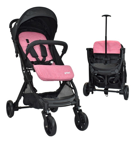 Coche Bebe Priori Tipo Maleta Argus Color Rosa