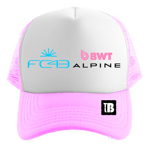 Gorra Trucker Alpine Franco Colapinto N°151 Niño Y Adulto Negro Adulto