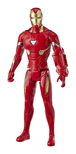 Boneco Titan Homem De Ferro Avengers Vermelho/amarelo Hasbro