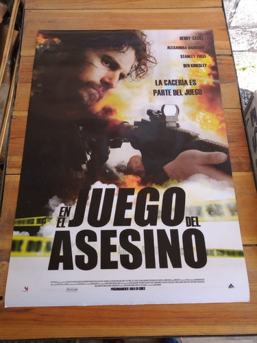 Poster Original Pelicula En El Juego Del Asesino Henrycavill