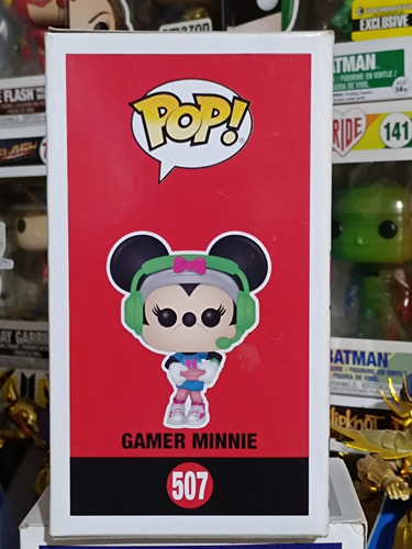 Funko Pop Gamer Minnie # 507 Only Game Stop (Usado)