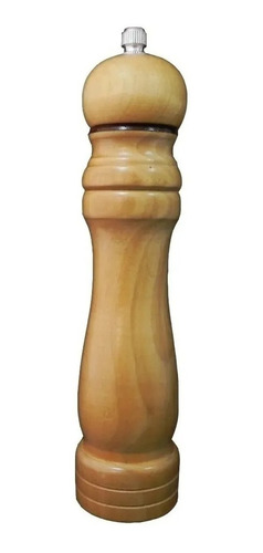 Pimentero Madera 20cm Molinillo Pimienta Muela Ceramica Wood