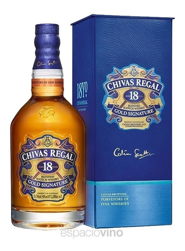 Chivas Regal 18 Años 750ml