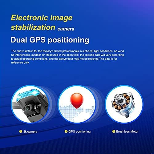 Ziem Ylrc S106 Rc Drone Con Cámara 8k Gps 5gwifi Posicionami