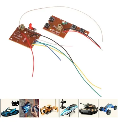 Set Circuito Carro Control Remoto 27mhz Puente H Gs-611t