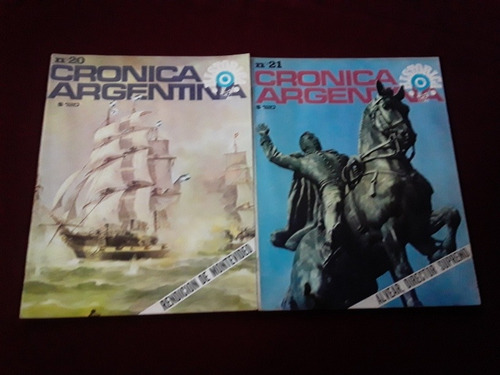 Cronica Historica Argentina Fasciculos 20 A 25 Ed Codex 1968 (Usado)