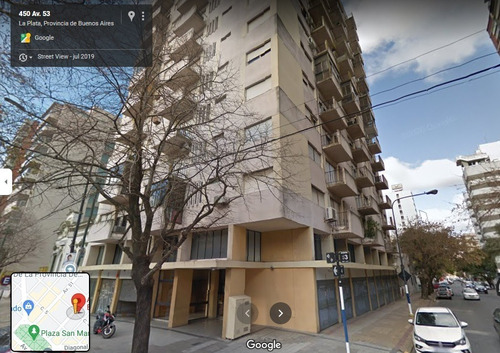 Departamento 2 Dormitorios, Balcon, Muy Luminoso, La Plata 53 Y 4