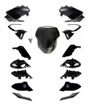 Comprar Kit Carenagens Do Tanque Mt03 Preto Fosco Original Yamaha