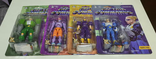 Captain Commando 4 Figuras 52toys Capitan Comando (Usado)