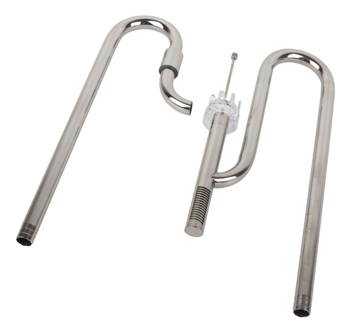 Conjunto De Entrada E Saída De Tubos De Lírio De Aço Inoxidá