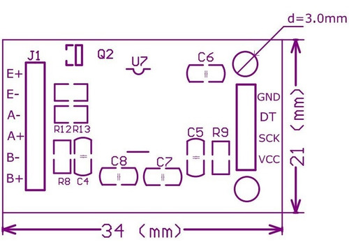 Sensor Peso Y Presion Transmisor De Celda De Carga Hx711