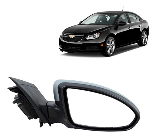 Espejo Ext Eléctrico Der  Para Chevrolet Cruze 2010 2016