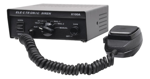 Sirena Compacta 100 W 12 Vcd  115 Db Marca Epcom  Mod. X100a