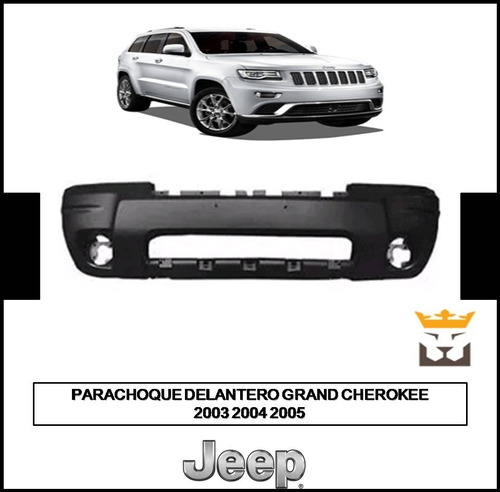 Parachoque Delantero Jeep Grand Cherokee 2005-2007