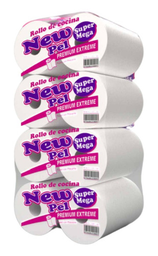 Rollo De Cocina Servilleta New Pel Bolson X8unid 300 Paños