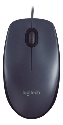 Mouse Alambrico Usb Logitech M90 Negro