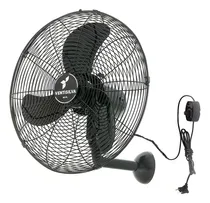 Comprar Ventilador de parede Ventisilva VENTI50P com 3 pás de Plástico preto estrutura preto, 50cm de diâmetro 127u002F220V