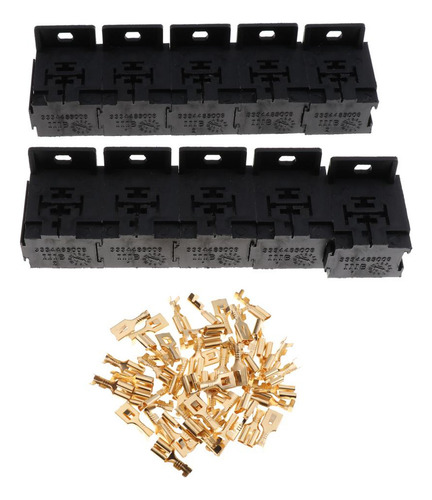 20x Automotrices 5 Pin Soportes De Enchufe De Con Terminales