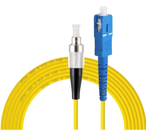Patch Cord Fibra Óptica Sc-pc- Fc/pc 10mts Monomodo Simple