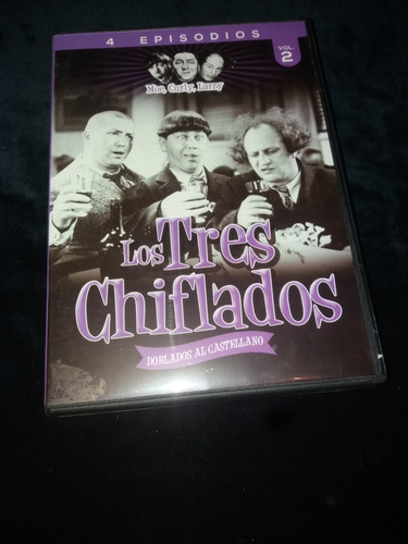 Película Los Tres Chiflados Vol. 2 Dvd