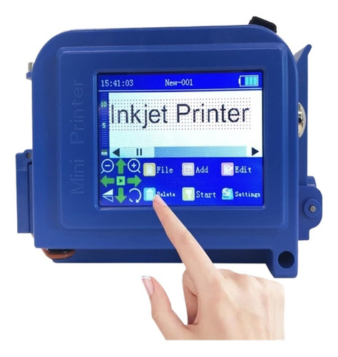 Impresora De Inyección De Tinta Portátil De 12,7 Mm