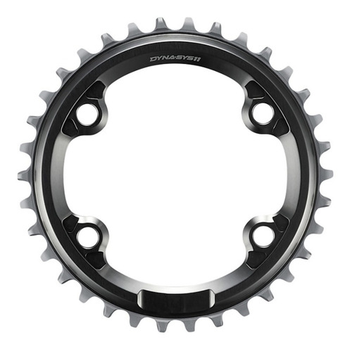 Mono Plato Mtb Shimano Xtr M9000 Bcd 96mm Asimétrico 30, 32, 34 O 36t - Ciclos