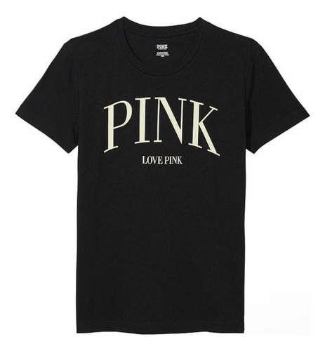 Playera Pink Victorias Secret Original Algodón