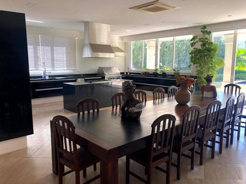 Imagem 9 de 30 de Belissíma Mansão Com 05 Suítes - Estrutura E Ambientes Impecáveis - Localizado Em Residencial Tamboré Ii - Santana De Parnaíba - Sp - Ms482535v
