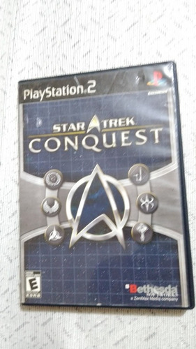 Ps2 Star Trek Conquest (no Marvel, Megaman,castlevania,crash