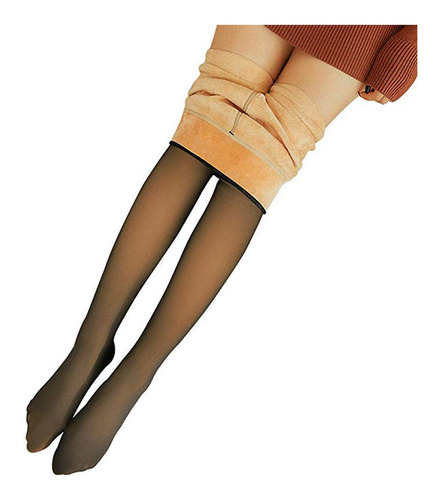 U Socks Flawless Legs Pantalón Polar Cálido Translúcido Fals
