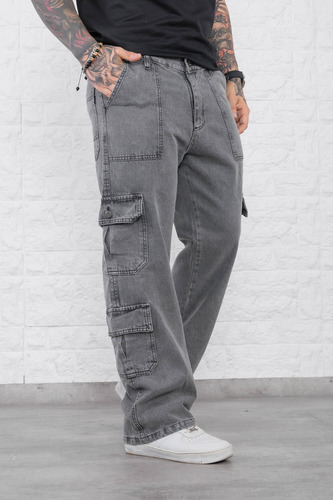 Pantalones Baggy Para Hombre - Estilo Casual