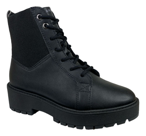 Bota Coturno Ramarim Feminina Elástico Lateral Cano Baixo Nf