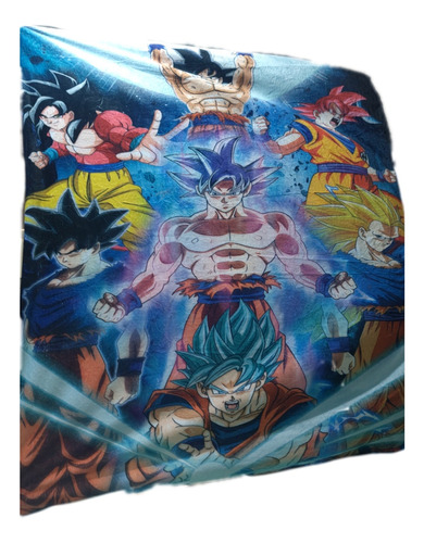 Frazada Cobertor Goku, Dragon Ball Z Disney, Matrimonial