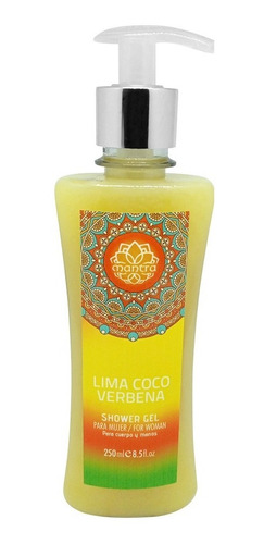 Mantra Shower Gel 250 Aroma Lima Coco Verbena Para Mujer