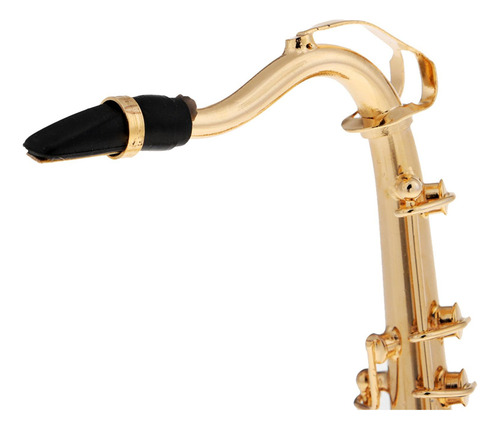 A Mini Modelo De Saxofón Con Estuche De Almacenamiento