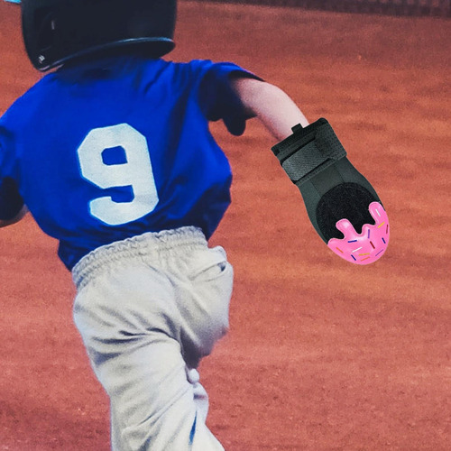 Guantes Deslizantes De Béisbol Y Sóftbol Juventud Rosa