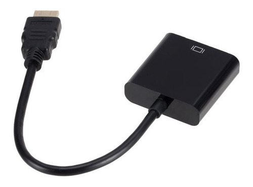 Adaptador Hdmi Macho A Vga Hembra Convertidor Video 1080p Pc