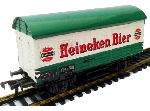 Vagón Cerrado Vintage Heineken Bier - Fleischmann 1/87 H0