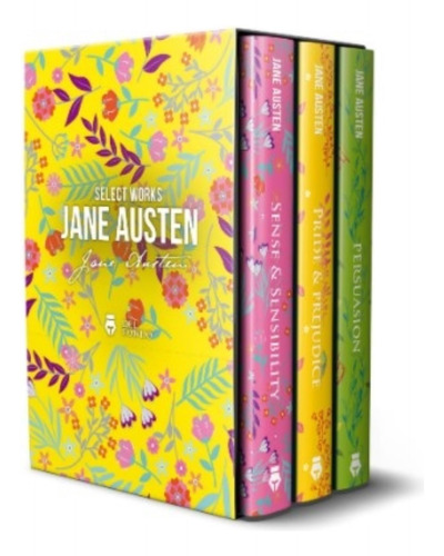 Selected Works Of Jane Austen - 3 Books