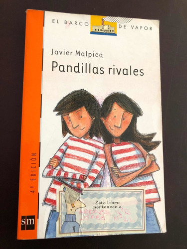 Libro Pandillas Rivales - Javier Malpica - Muy Buen Estado