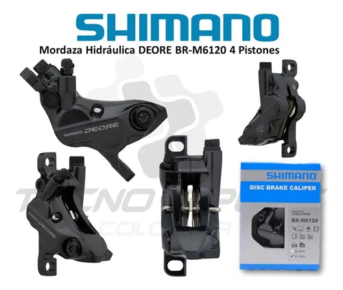 Mordaza Shimano Deore M6120 Freno Hidr ulico 4 Pistones Env o gratis