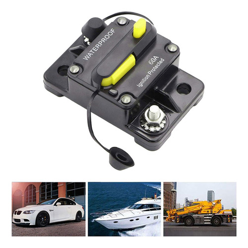 Para 30-300 Amp Interruptor De Reinicio Manual 12v-48v