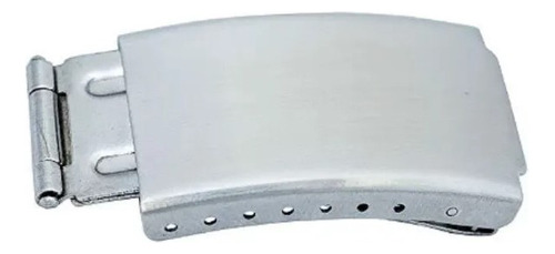 Fecho De Aço Inox Compatível Com Pulseira De Relógio Orient Largura 20 mm