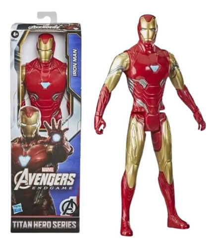 Boneco Articulado Homem De Ferro 30 Cm Titan Hasbro Marvel