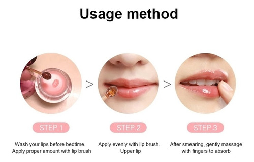 Imagen 2 de 5 de Crema Hidratante Reparadora Labios Vitamina E Colágeno
