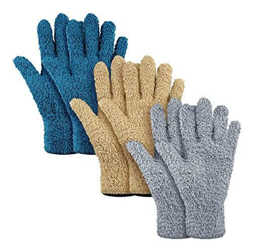 Guantes De Microfibra Para Limpiar Reutilizables